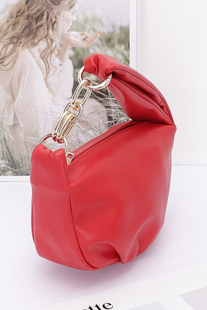 Chunky Chain Handle Mini Bag us.meeeshop - 