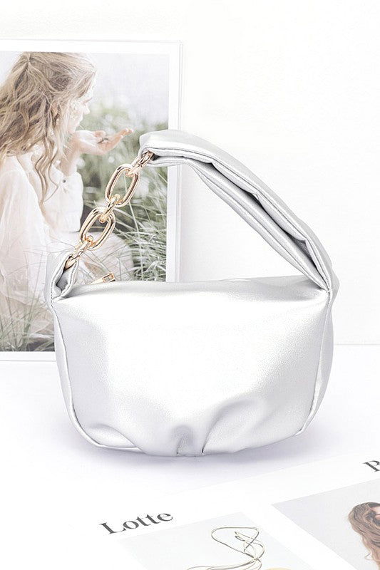 Chunky Chain Handle Mini Bag us.meeeshop - 