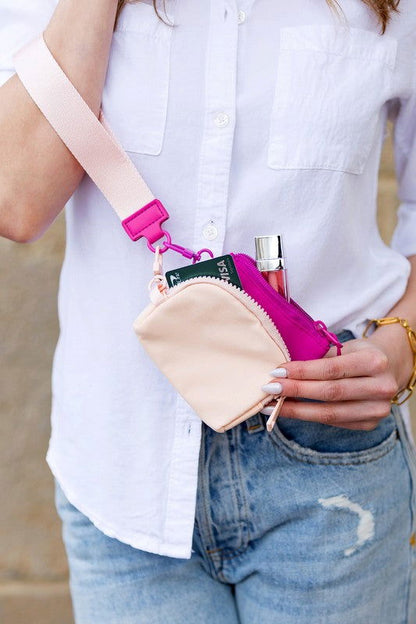 Clippable Dual Pouch Wristlet us.meeeshop - 