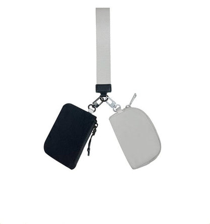 Clippable Dual Pouch Wristlet us.meeeshop - 