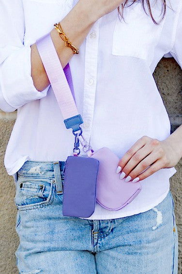 Clippable Dual Pouch Wristlet us.meeeshop - 