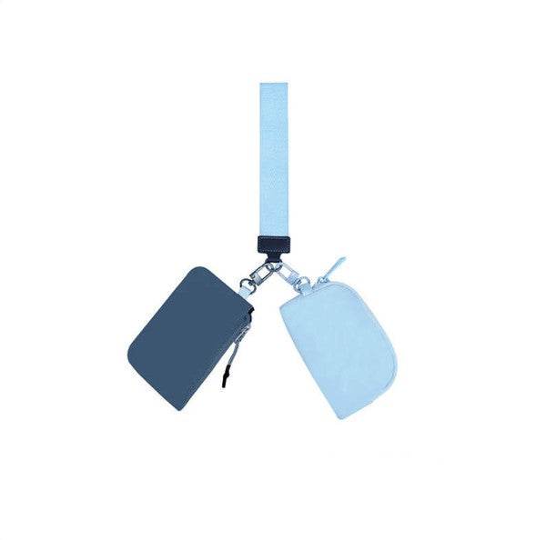 Clippable Dual Pouch Wristlet - us.meeeshop