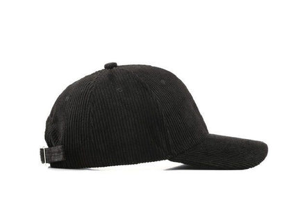 Corduroy Boyfriend Ball Cap us.meeeshop - 