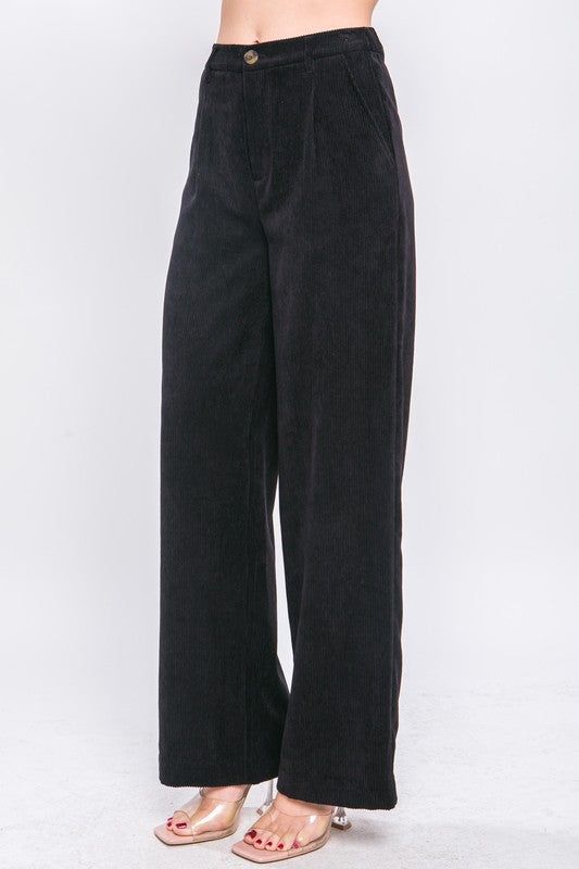 Corduroy Trouser Pants us.meeeshop - 