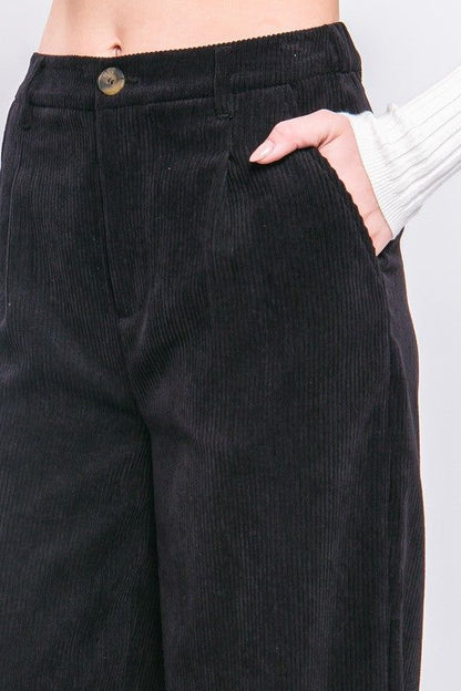 Corduroy Trouser Pants us.meeeshop - 