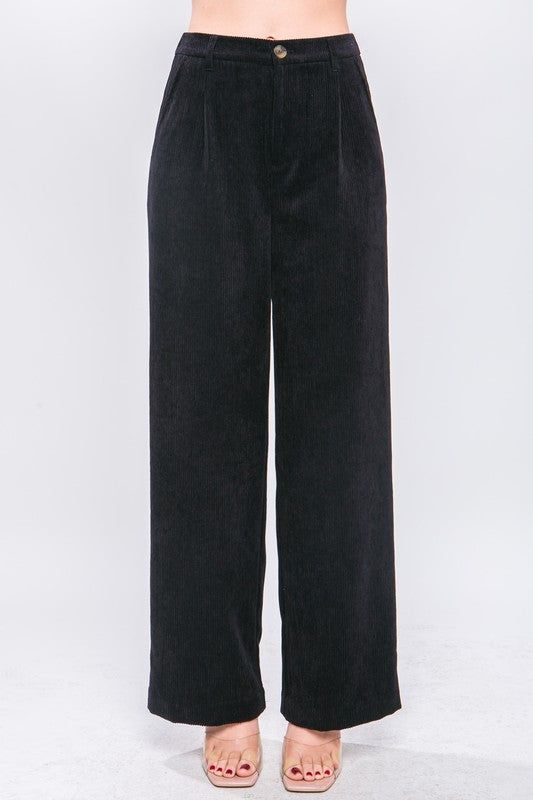 Corduroy Trouser Pants us.meeeshop - 