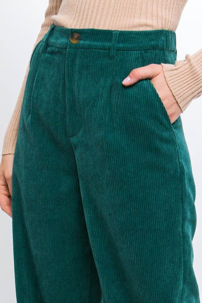 Corduroy Trouser Pants us.meeeshop - 