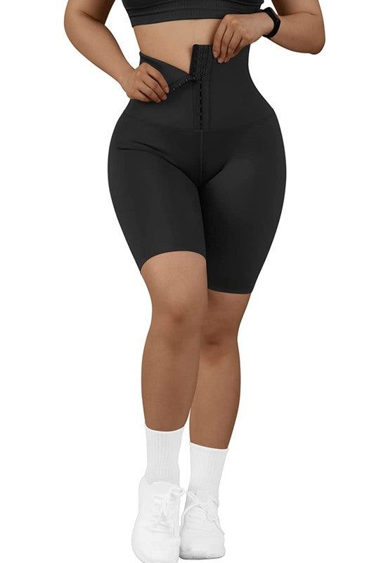 Corset Waist Buttery Soft Shorts Body Shaper us.meeeshop - Activewear