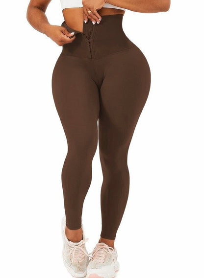 Corset Waist Buttery Soft leggings Body Shaper us.meeeshop - 