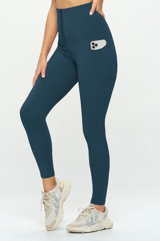 Corset leggings  Soft Body Shaper with Pockets us.meeeshop - 