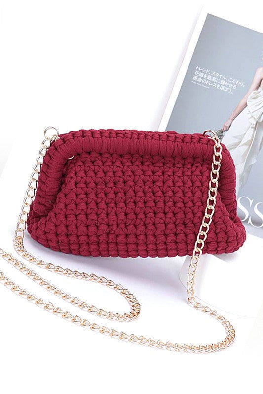 Cotton Hand Woven Convertible Swing Bag us.meeeshop - Handbags