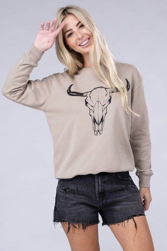 Cow Skull Sweatshirts - us.meeeshop