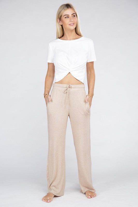 Cozy Terry Lounge Pants - us.meeeshop