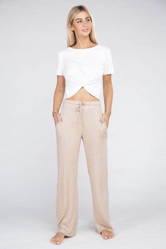 Cozy Terry Lounge Pants - us.meeeshop