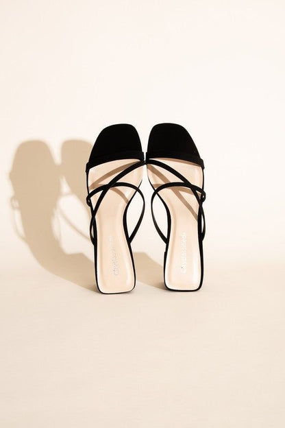 Crimp-S Mule Sandal Heels - us.meeeshop