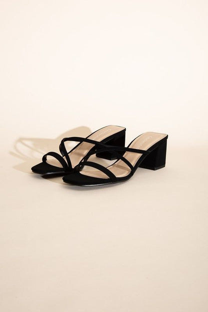 Crimp-S Mule Sandal Heels - us.meeeshop