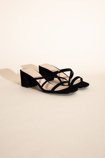 Crimp-S Mule Sandal Heels - us.meeeshop