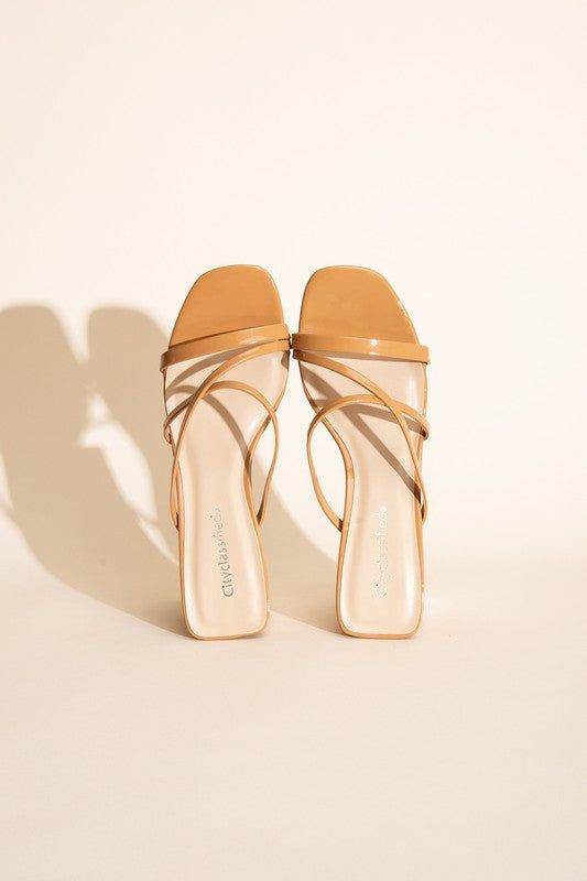 Crimp-S Mule Sandal Heels - us.meeeshop