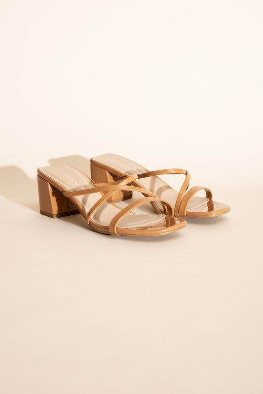 Crimp-S Mule Sandal Heels - us.meeeshop