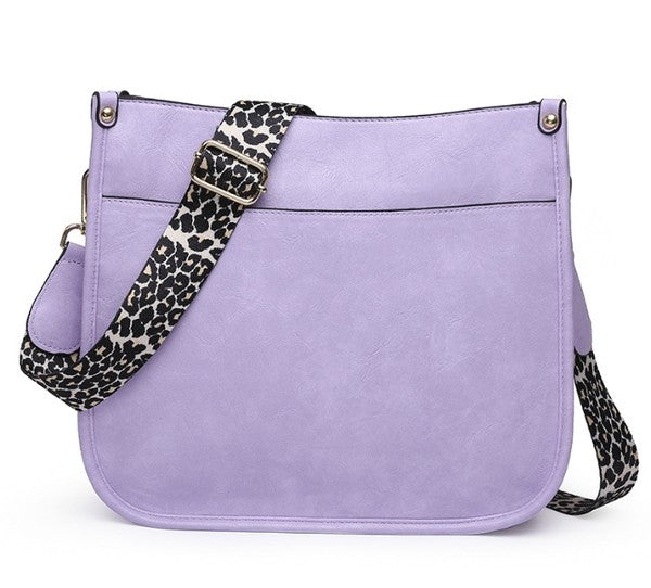 Crossbody Handbag Purse Leopard Animal Strap us.meeeshop - 