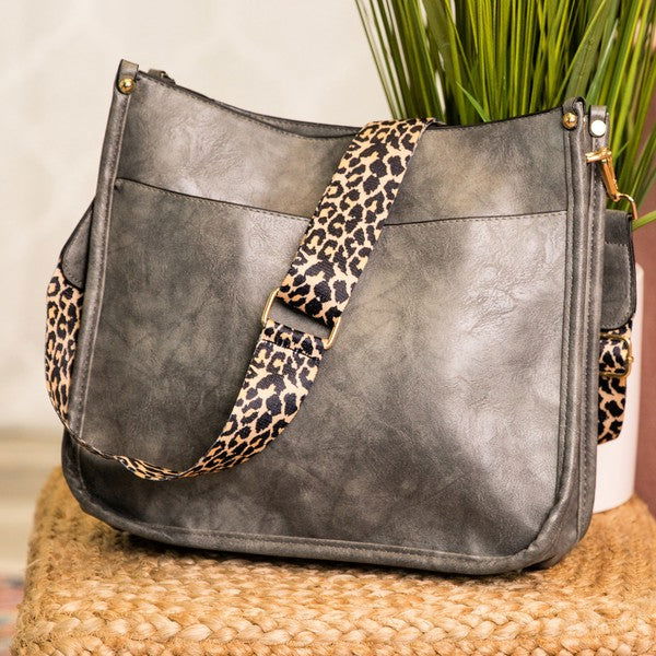 Crossbody Handbag Purse Leopard Animal Strap us.meeeshop - 