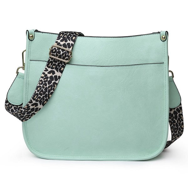 Crossbody Handbag Purse Leopard Animal Strap us.meeeshop - 