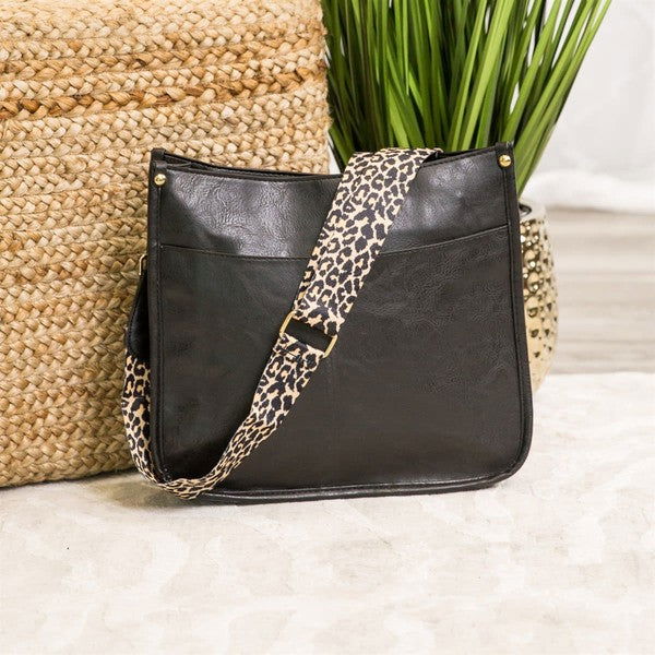 Crossbody Handbag Purse Leopard Animal Strap us.meeeshop - 