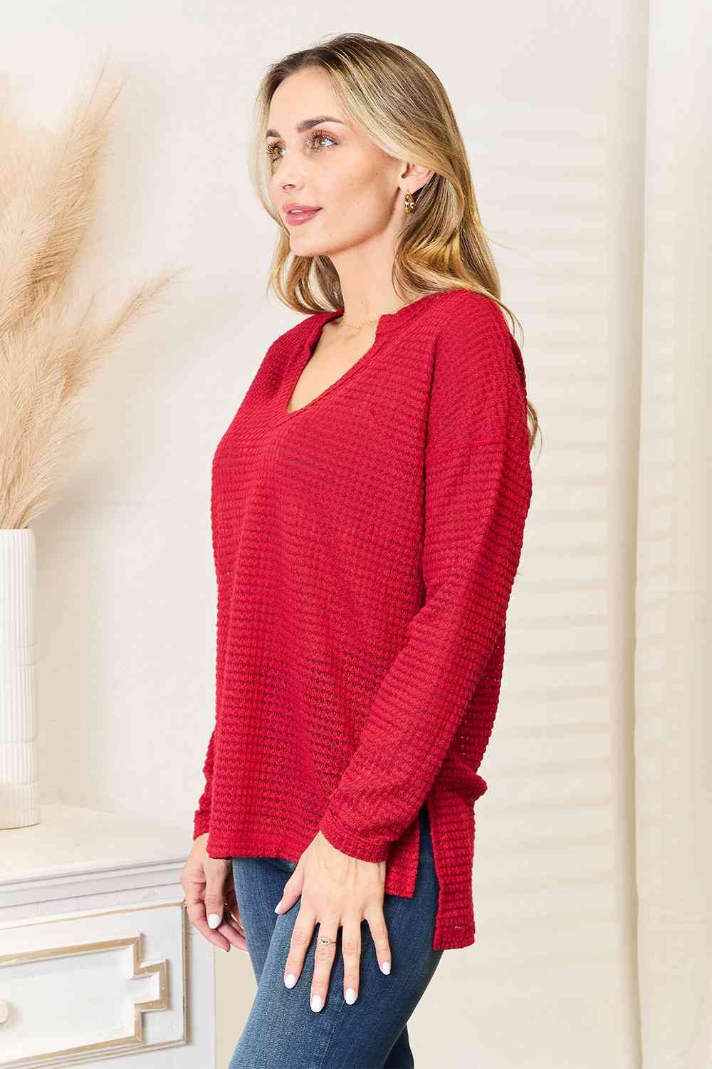 Culture Code Wide Notch Relax Top us.meeeshop - 