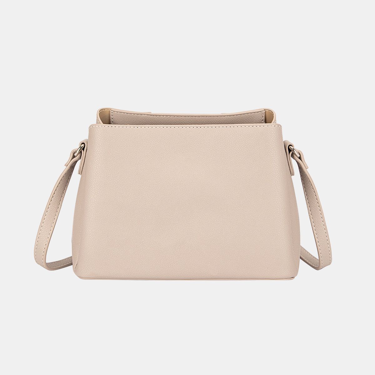 David Jones PU Leather Crossbody Bag us.meeeshop - 