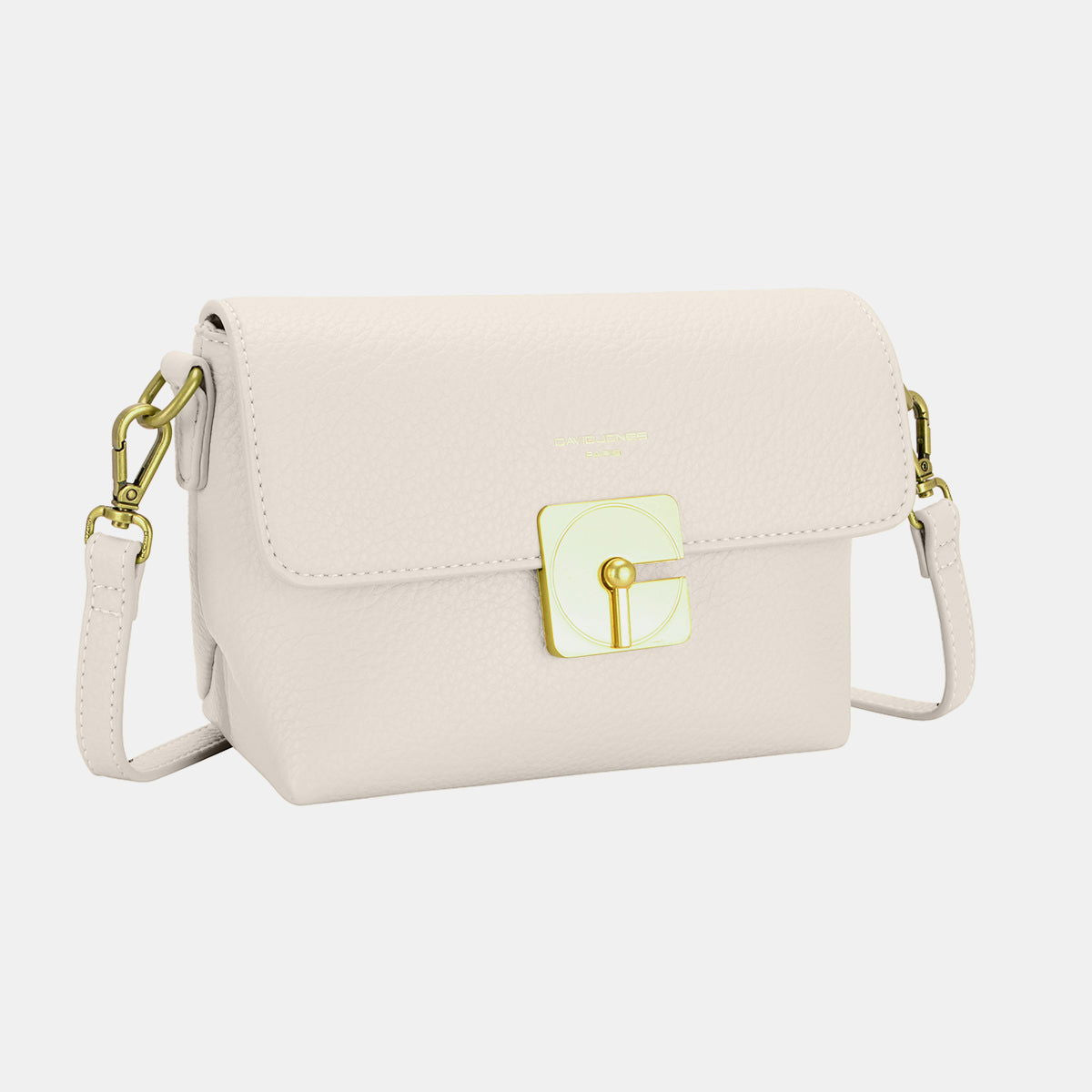 David Jones PU Leather Crossbody Bag us.meeeshop - 