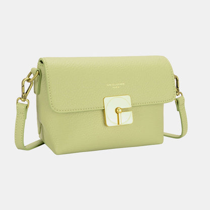 David Jones PU Leather Crossbody Bag us.meeeshop - Handbags