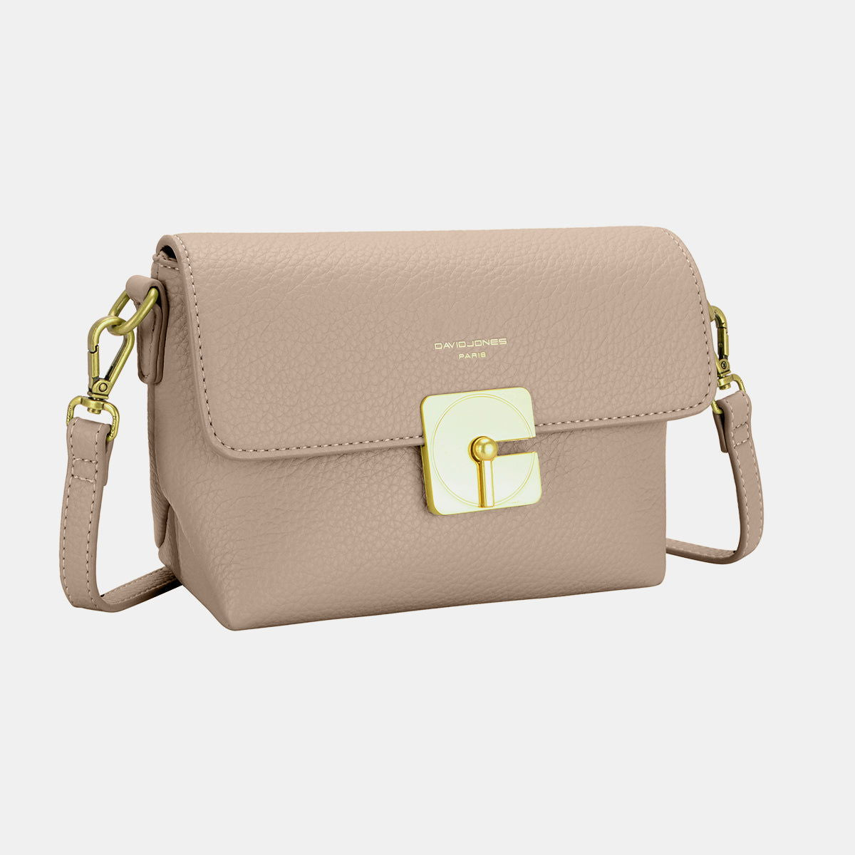 David Jones PU Leather Crossbody Bag us.meeeshop - 