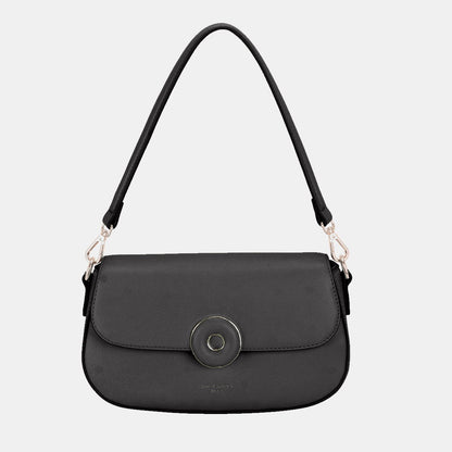 David Jones PU Leather Shoulder Bag us.meeeshop - 