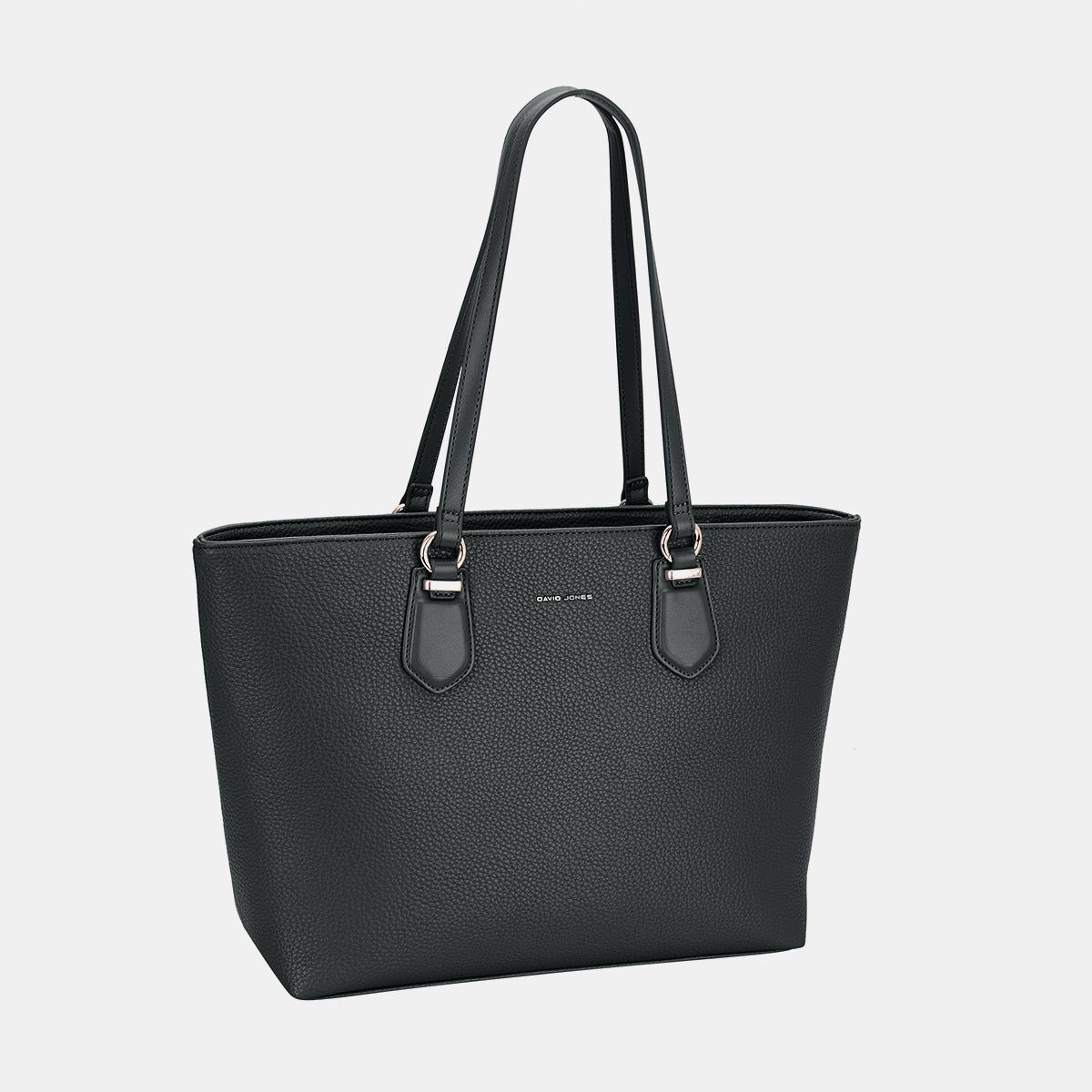 David Jones PU Leather Tote Bag us.meeeshop - 