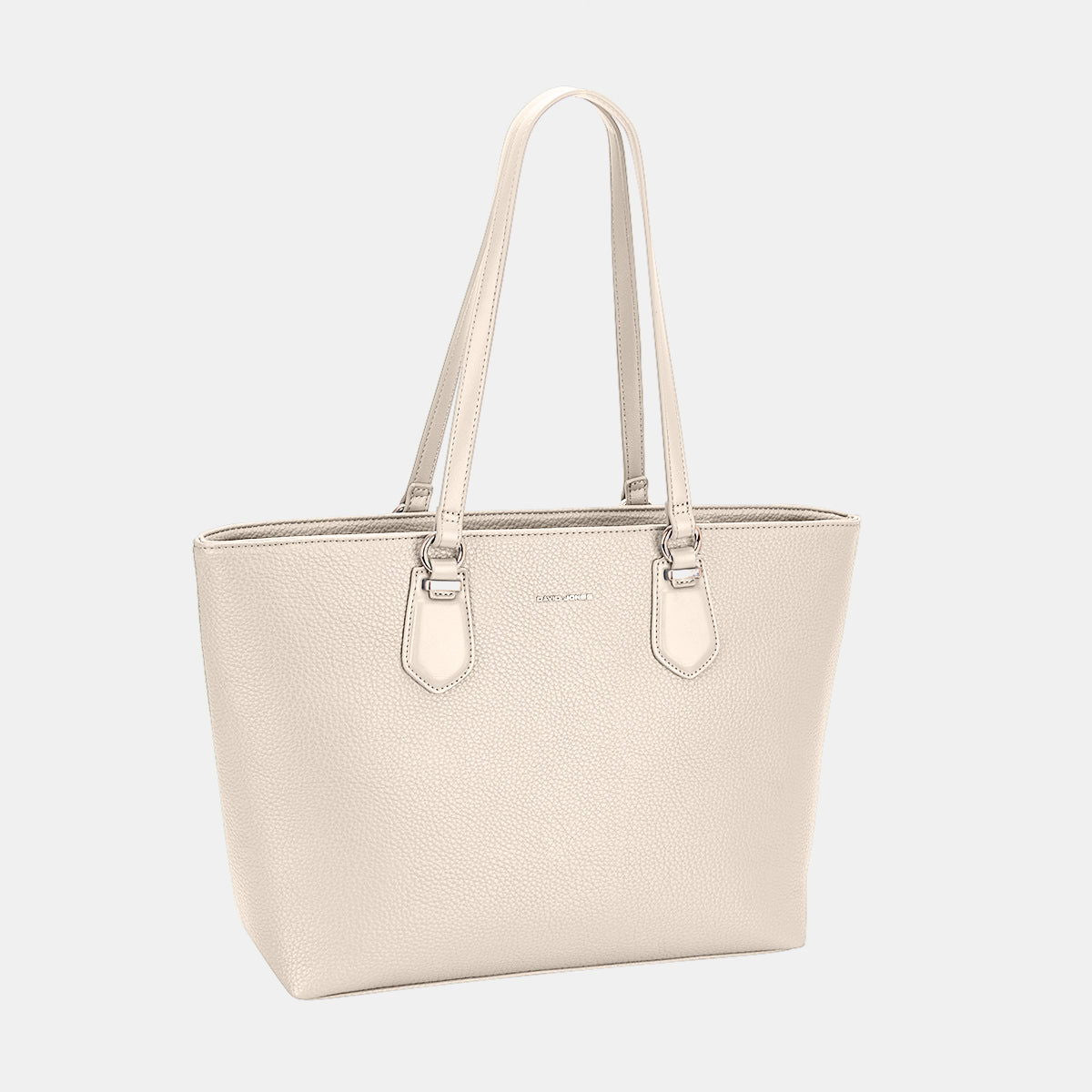 David Jones PU Leather Tote Bag us.meeeshop - 