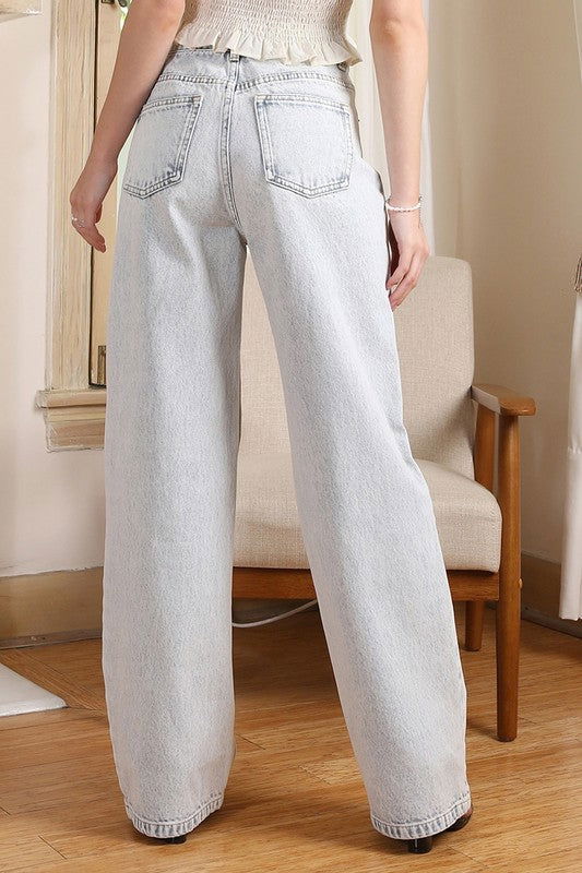 Women's Lilou Denim Pant - us.meeeshop