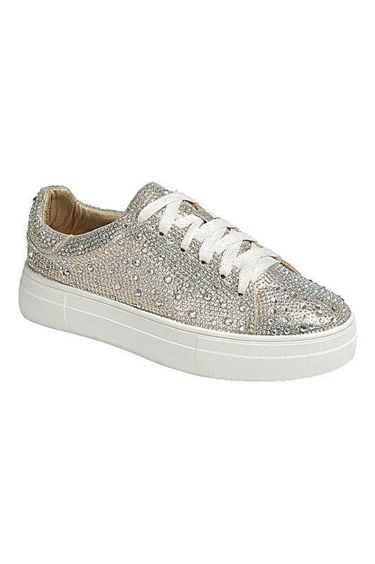 Dolce-66-Rhinestone Snekaers us.meeeshop - 