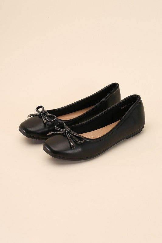 Dorothy-77 Bow Ballet Flats - us.meeeshop