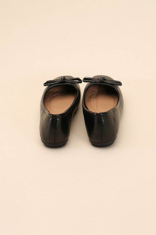 Dorothy-77 Bow Ballet Flats - us.meeeshop