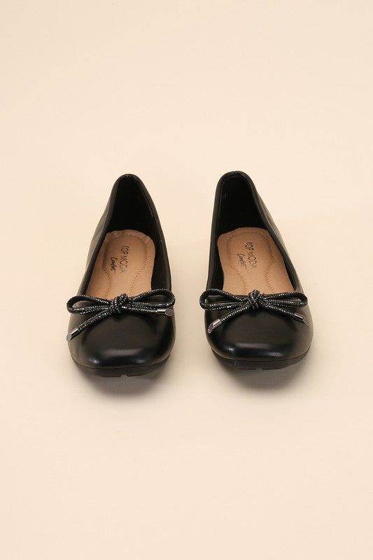 Dorothy-77 Bow Ballet Flats - us.meeeshop