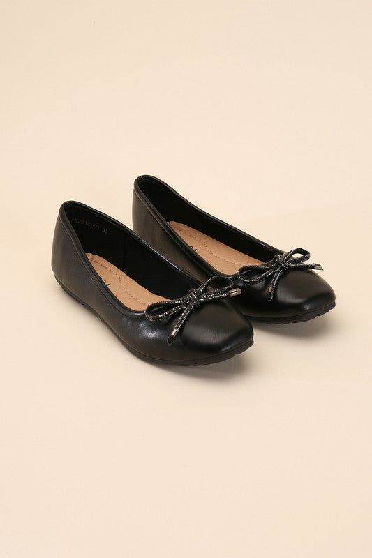 Dorothy-77 Bow Ballet Flats - us.meeeshop