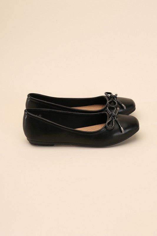 Dorothy-77 Bow Ballet Flats - us.meeeshop