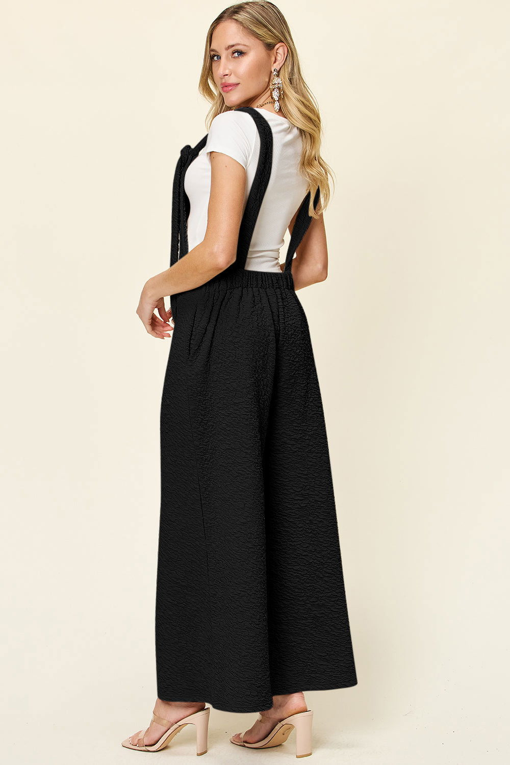 Double Take Full Size Sleeveless Wide Leg Jumpsuit us.meeeshop - 