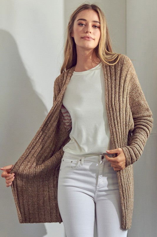 E Luna Chunky Sweater Knit Cardigan us.meeeshop - 