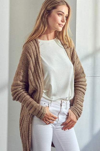 E Luna Chunky Sweater Knit Cardigan us.meeeshop - 