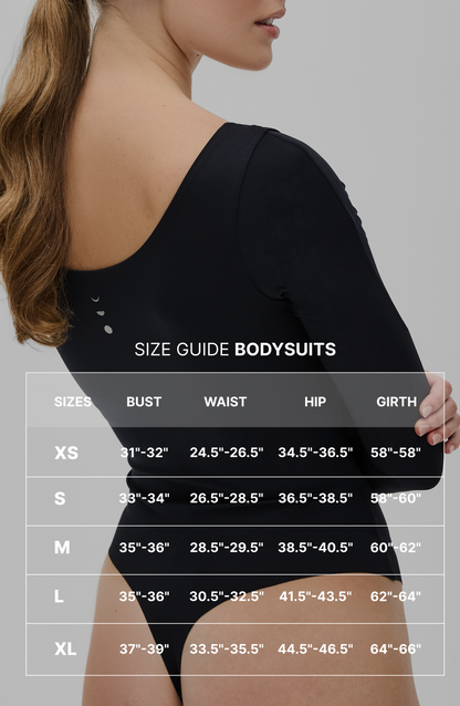 iconic compression long Iconic Compression Long Sleeve Bodysuit - Thong view 6 (one-piece) - shop at us.meeeshop