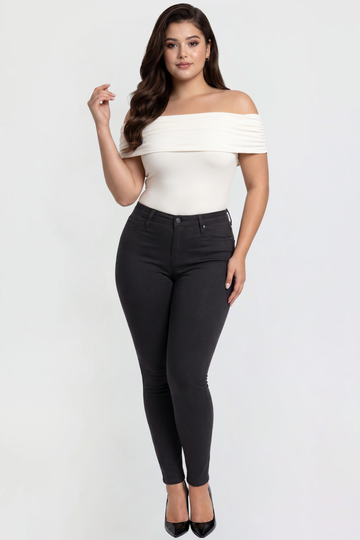 Ymi Women's plus Hyperstretch Skinny Pants
