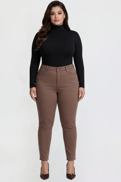 Ymi Women's plus Hyperstretch Skinny Pants