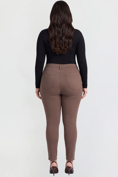 Ymi Women's plus Hyperstretch Skinny Pants