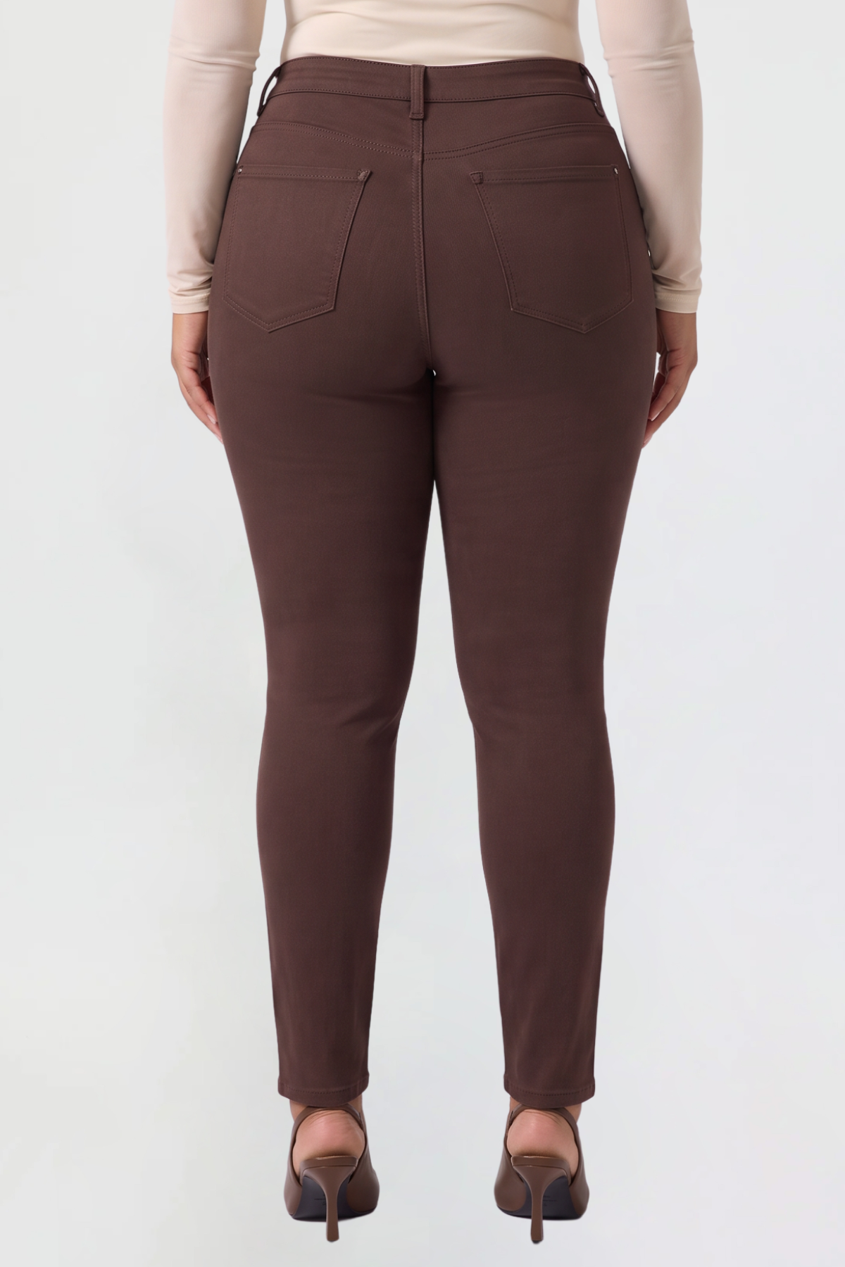 Ymi Women's plus Hyperstretch Skinny Pants